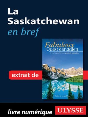 cover image of La Saskatchewan en bref